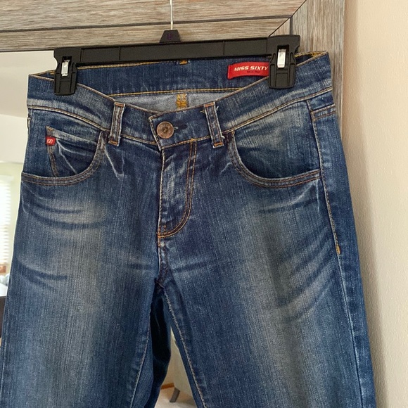Miss Sixty, 27, Y2K medium wash vintage bootcut jeans, very nice condition!! - Picture 2 of 11